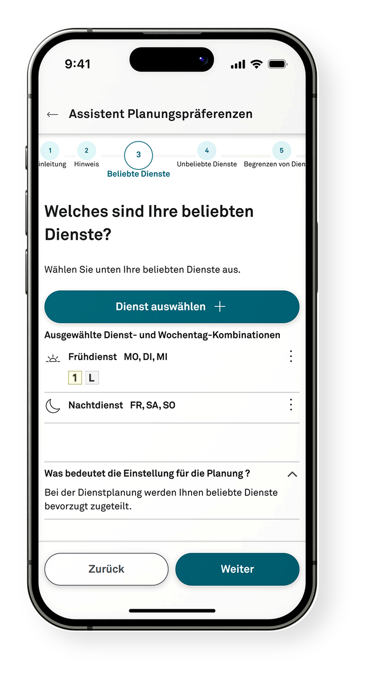 Wünsche und Kapazitäten mobil erfassen – direkt in myPOLYPOINT.