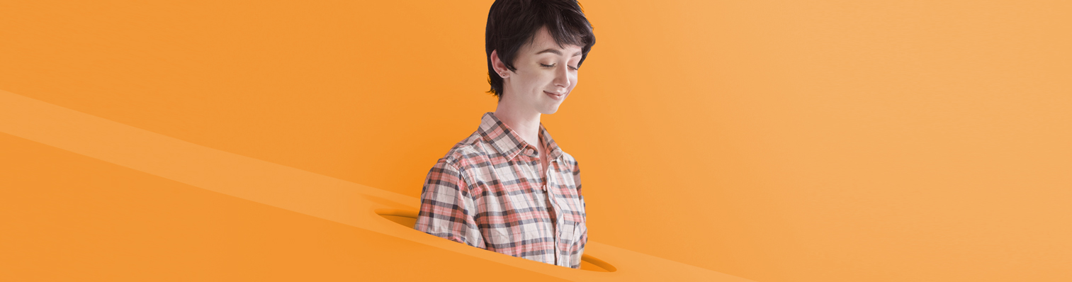 POLYPOINT_Blog_New_Work_New_Mindset_Headerbild_orange_Web